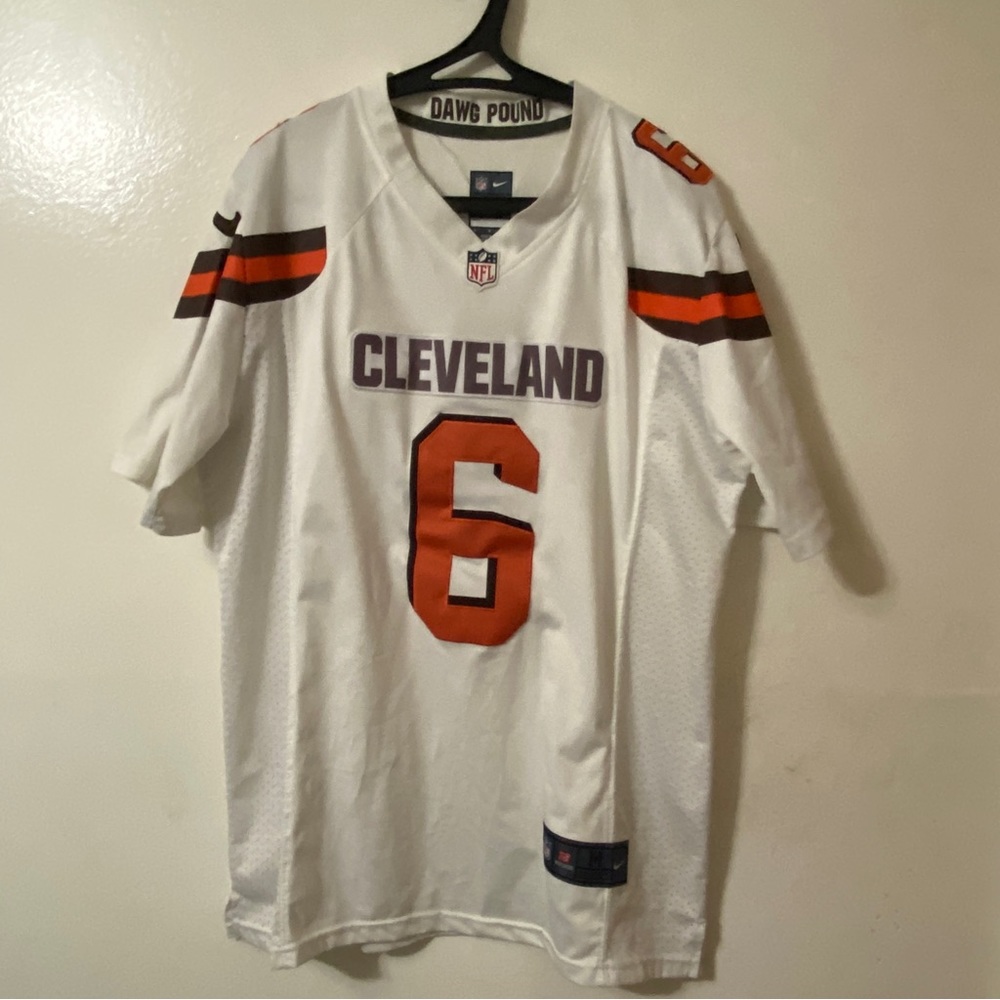 Baker Mayfield Cleveland Browns Nike Youth Player Game Jersey - White Size M
